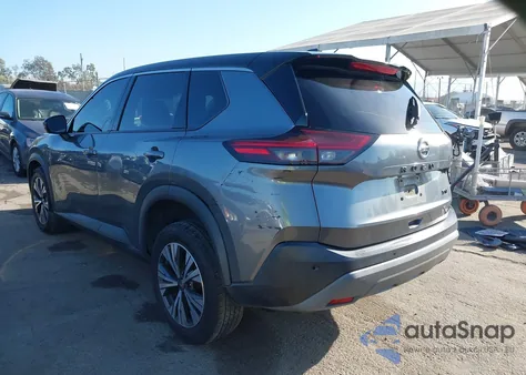 2021 Nissan Rogue Sv Fwd from USA, damaged, VIN 5N1AT3BA0MC704122